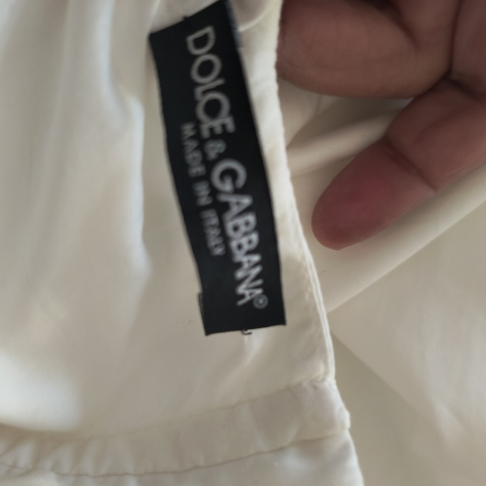 Dolce Gabbana white midi dress - Picture 9 of 10